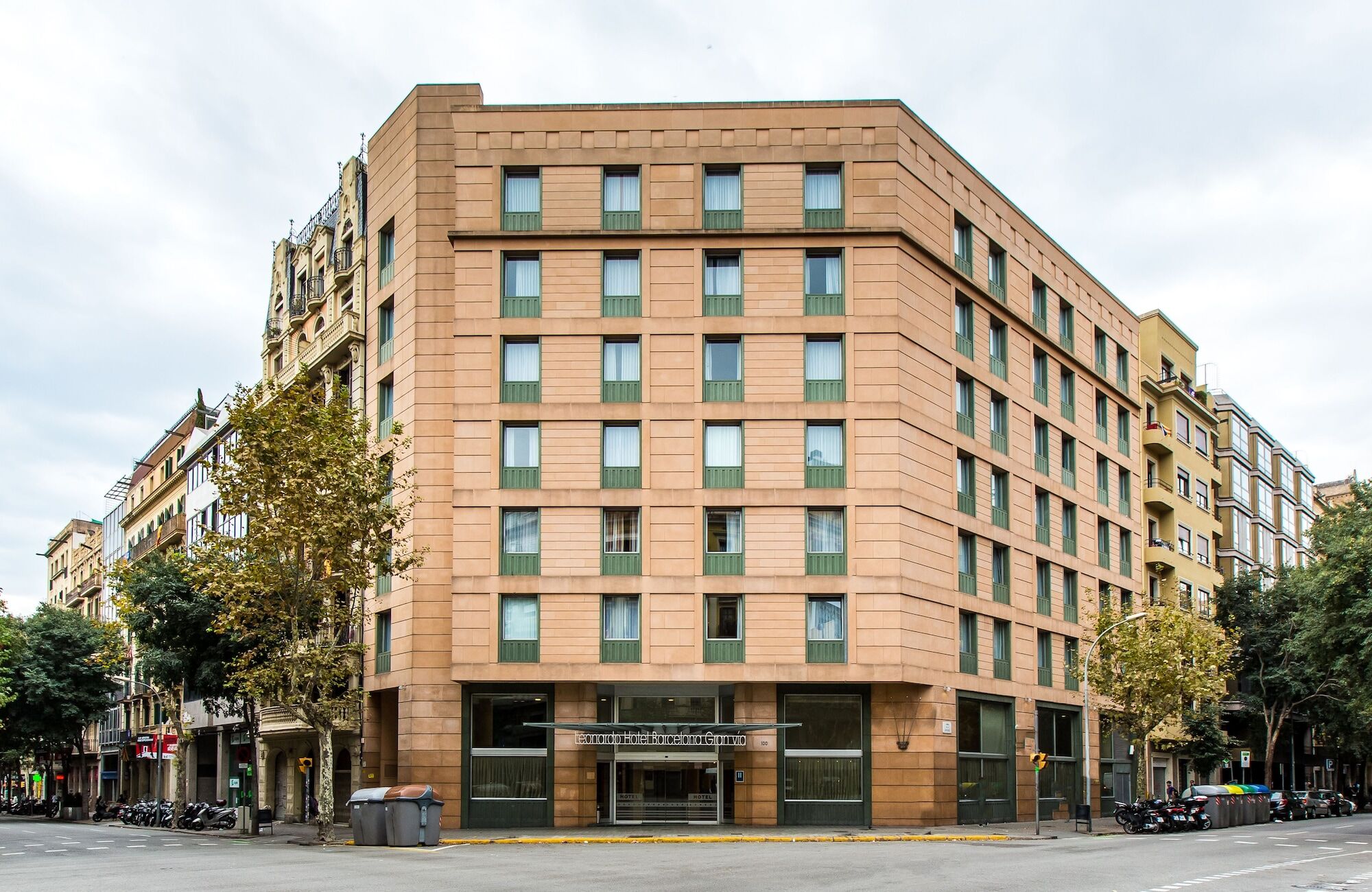 Leonardo Hotel Barcelona Gran Via Kültér fotó